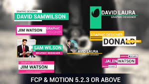 Download final cut template modules from motion master templates News Apple Motion Templates From Videohive