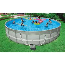 Intex 22 X 52 Ultra Frame Above Ground Swimming Pool With Filter Pump Walmart Com Swimming Pools In Ground Pools Best Above Ground Pool