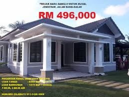 Rumah 3 bilik 2 bilik air 750 kaki persegi. Rumah Banglo Setingkat 4 Bilik