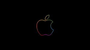 Apple Colorful Logo Colorful Apple Logo 2k Wallpaper Hdwallpaper Desktop In 2021 Logo Wallpaper Hd Logo Color Vintage Flowers Wallpaper