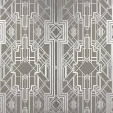 Great Gatsby Black And Gold Art Deco Wallpaper The Great Gatsby Iconic Art Deco Wallpaper Design Etsy Art Deco Wallpaper Art Deco Interior Art Deco Interior Design