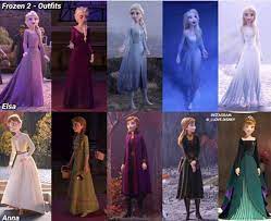 Anna And Elsa Frozen 2 Lovely Outfits Disney Princess Elsa Frozen Disney Movie Disney Frozen Elsa