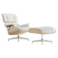 eames lounge chair with ottoman white ash in 2021 eames lounge chair eames lounge eames lounge chair white
