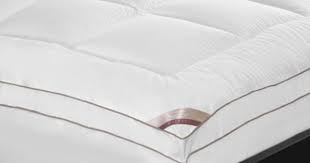 Elle 1000 Thread Count Cotton Rich Pinstripe Mattress Pad Mattress Mattress Pad Twin Mattress