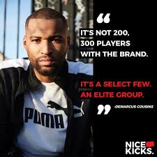 Demarcus cousins joined the golden state warriors this offseason and appears to be making his first brand deal while a member of the team. Demarcus Cousins Join This Puma Wave Before You Get Left Nice Kicks