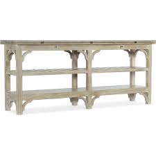 Features storage and 4 flip trays;. Hooker Furniture Repose Transitional Flip Top Console Table Lagniappe Home Store Sofa Tables Consoles