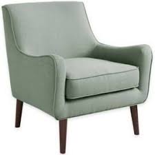 The gentle curves and rounded frame are accented by round splayed pecan finished legs. Madison Park Oxford Mid Century Accent Chair In Seafoam Olliix Fpf18 0218