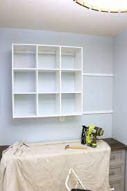 Cube Organizer Hanging On Cleats On Wall Cube Storage Shelves Cube Furniture Cube Organizer