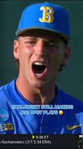 @rochcholowsky is really good at baseball 🤩, #b1gbaseball