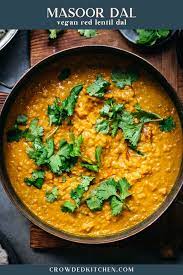 Masoor Dal Vegan Red Lentil Dal Crowded Kitchen Recipe Lentil Recipes Indian Food Recipes Vegetarian Vegan Recipes Easy Healthy
