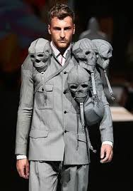 Avant Garde Fashions Weird Fashion Extreme Fashion Mens Fashion Edgy