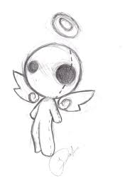 You have to try their steps one by one and in the last you will create a drawing of your own. Image Result For Cute Easy Anime Drawings Scary Drawings Cool Art Drawings Doll Drawing