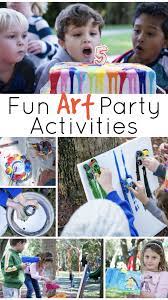 Art In The Park Birthday Celebration Essentially Erika Art Party Activities Painting Birthday Party Party Activities Kids