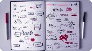 50 Cute Ways To Write A Title Youtube Bullet Journal Writing Cute Writing Pretty Notes