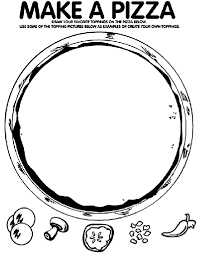 Therefore, you can compose a unique gift with your own hands with minimal cost. Make A Pizza Coloring Page Crayola Com