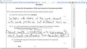 Edexcel Ial Chemistry Unit 1 Question Paper May 2016 Question 17 A B I This Or That Questions Question Paper Chemistry