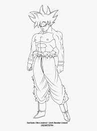 Free dragonball z coloring pages. Goku Ultra Instinct Coloring Pages Hd Png Download Transparent Png Image Pngitem