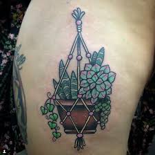 Small Plants In Pot Tattoo Plant Tattoo Tattoos Cover Tattoo