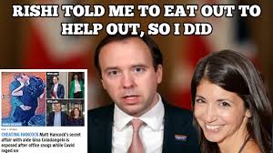 Matt hancock should face the sack as health secretary over breaching covid rules to conduct an mr hancock's wife, martha, was seen leaving the family home on friday night with what appeared to be. F9idahdbzhwa M