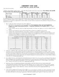 Application Packet For Free And Reduced Price School Meals