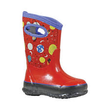 Childrens Bogs Classic Size 1 M Red Multi Classic Space