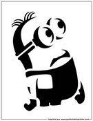 Un Choix Varie De Pochoirs Gratuits A Imprimer Pochoirs Gratuits Pochoir Minion Pochoir