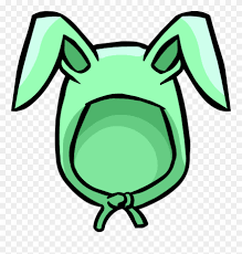 See more ideas about bunny, bunny logo, bunny art. Green Bunny Ears Sticker De Bad Bunny Clipart 3504293 Pinclipart
