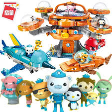 It is built to look like a giant pacific octopus. Octonauts Building Block Octopod Gup Submarine Boat Oct Pod With Gup C Gup E Gup D Gup K Gup I Brick Toys Children Gift Blocks Aliexpress