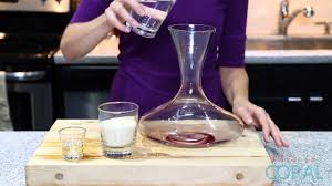 Ideally, you'd rinse your decanter out with warm water as soon as you've finished using it. 6 Easy Ways On How To Clean A Decanter At Home