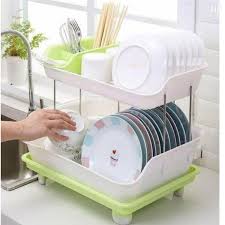 Never rust :unlike most products on the market,the dish drying rack is made of aluminum frame which is never rust and lighter than stainless steel dish rack. 2 Tier Plastic Dish Rack In Nairobi Central Kitchen Dining Jubleh Classy Stuffs Jiji Co Ke