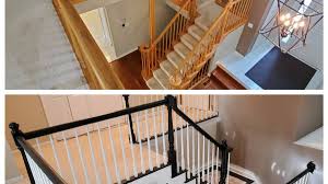 Remove the quill retaining ring. Tips For Painting A Staircase Black And White Dengarden