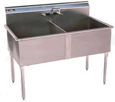 two compartment, sinks, nsf sinks