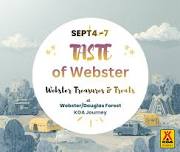 September 4-7 Taste of Webster