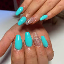 Updated 50 Eye Catching Aqua Nails August 2020 Here are the most popular coffin nails designs, and trendy coffin nails colors.