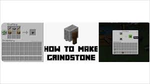 The grindstone is a cheap recipe that can be used as a job block for villagers or placed in a crafting area to help tie a room together. How To Make A Build Grindstone
