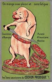 We did not find results for: 1919 Ad Postcard For Le Cochon Prodigue A Brand Of Auvergne Sausage Vintage Everyday