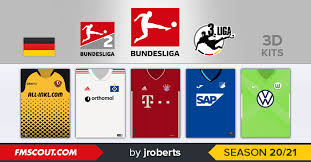 Liga regionalliga oberliga dfb pokal liga pokal super cup reg. Bundesliga 2 Bundesliga And 3 Liga 2020 21 Kits Fm Scout