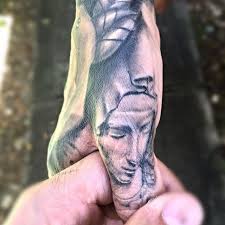 A tattoo depicting the holy mother with a rosary is a symbol of strong devotion to the mother of jesus. 65 Tattoos Of The Virgin Mary Nexttattoos