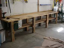 Make two pocket holes in the ends of all the frames' cross supports and attach them to the side supports using the recommended 2 1/2 inch pocket hole screws. Pin By Jeet Sohal On Studio Inspiration Garage Work Bench Diy Wood Projects Furniture Garage Workbench Plans