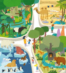 Theme Representing Leading Artists Who Produce Children S And Decorative Work To Commission Or License Advocate Art Zoo Drawing Zoo Project Zoo Art