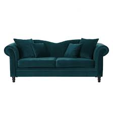 Summer sale, 30% off everything. Sofa York 3 Sitzer Samtstoff Petrol Home24 Sofa Samt Sofa Home24