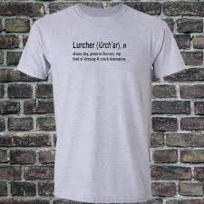 Funny Lurcher Dog Dictionary Tshirt In A Range Of Colours Premium Soft Cotton Ethical Tee