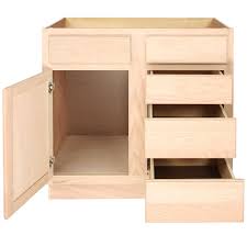 Barthroom Vanity Sink Drawer Base 36unfinished Oak Vanities Unfinished Vanities Surplus Unfinished Bathroom Vanities Vanity Sink 48 Inch Bathroom Vanity