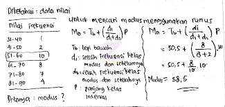 Data tinggi badan dari 100 siswa sekolah dasar tercatat dengan valid amati dengan baik data pada tabel berikut ini : Soal 8 Nilai Ulangan Matematika 32 Orang Siswa Disajikan Pada Tabel Berikut Modus Dari Nilai