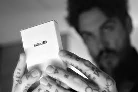 Charlie Madison White Playing Cards