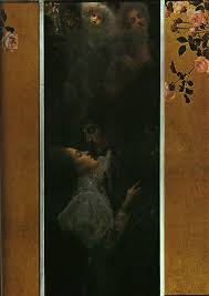 Gustav Klimt Amore 1895 Olio Su Tela 60x44 Stile Art Nouveau Periodo Prime Opere Klimt Art Klimt Paintings Art