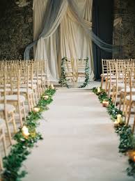 27 Gorgeous Greenery Garland Wedding Ideas For 2017 Elegantweddinginvites Com Blog Aisle Runner Wedding Wedding Aisle Decorations Wedding Church Aisle