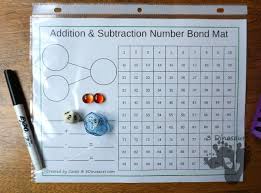 Addition Subtraction Number Bond Mats With 100 Chart 3