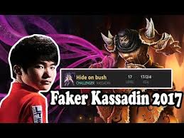 Latest Faker Kassadin Gameplay Complete Guide 2017 League Of Legends League Of Legends Legend League