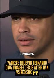 Curiel Tapling about Praying in The Outfield